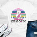 Let That Sh** Go (Cat) Graphic Tee product image 1