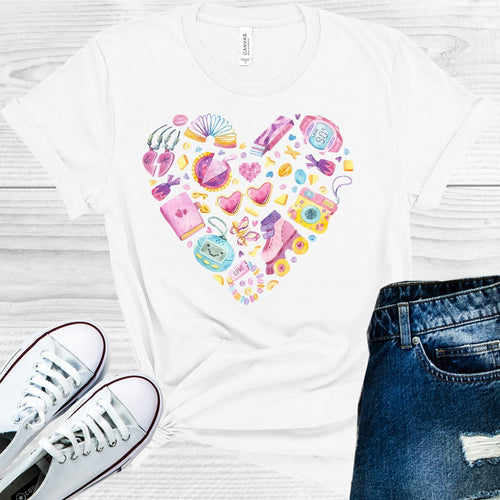 90s Heart Graphic Tee product image 1