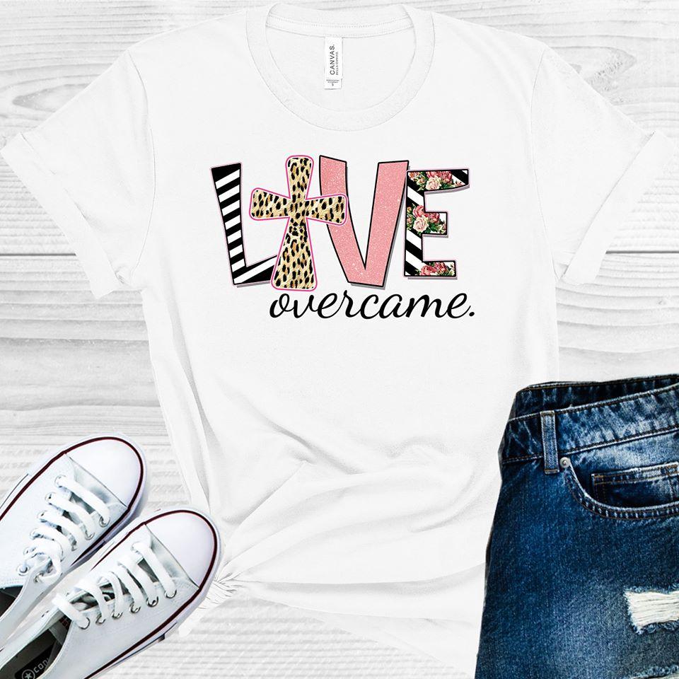 Love Overcame Graphic Tee product image 1