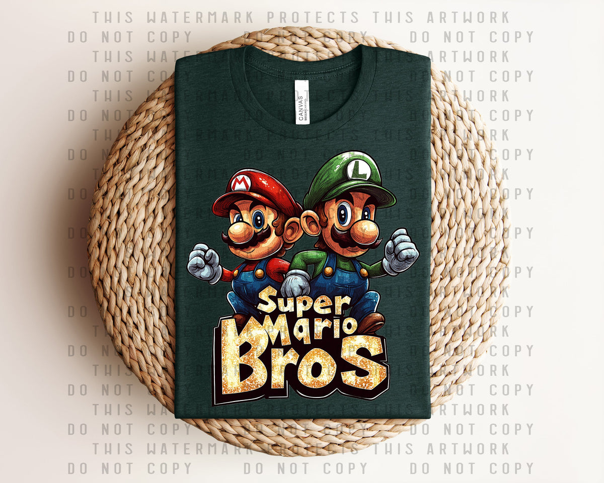 Super Mario Bros Graphic Tee product image 1