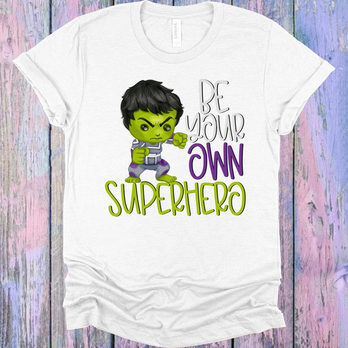 Be Your Own Superhero Hulk Graphic Tee product image 1