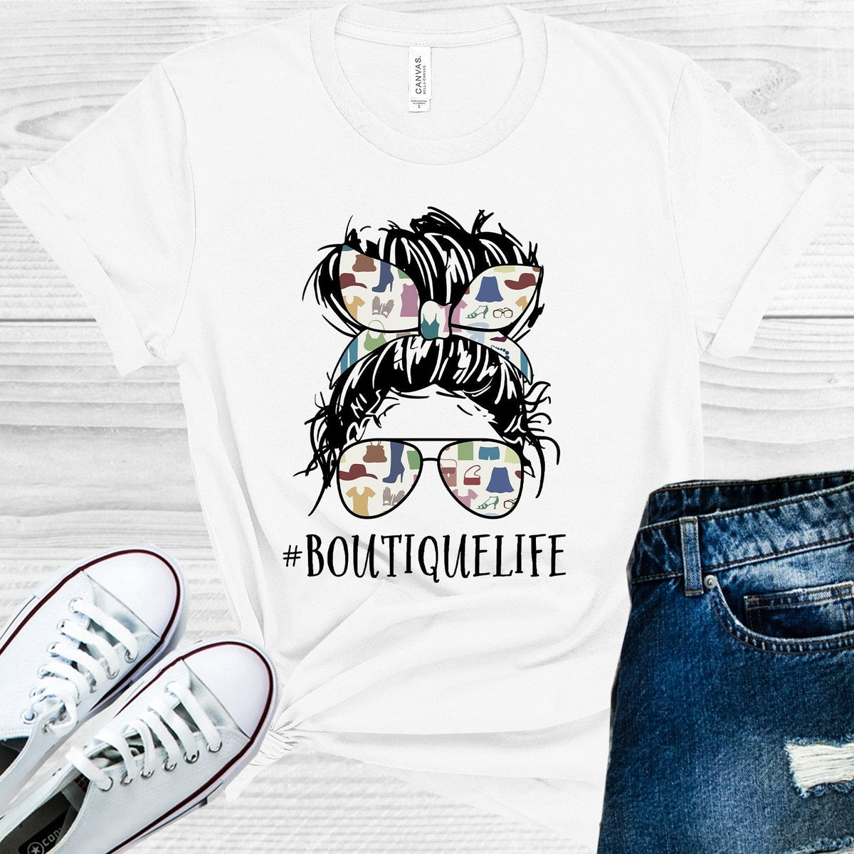 Boutique Life #boutiquelife Graphic Tee product image 1