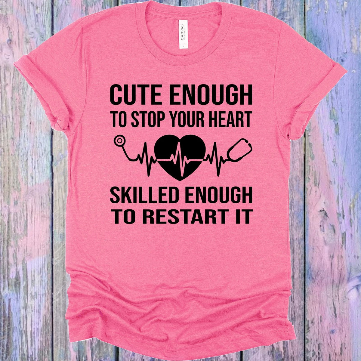 Cute Enough to Stop Your Heart Skilled to Restart It product image 1