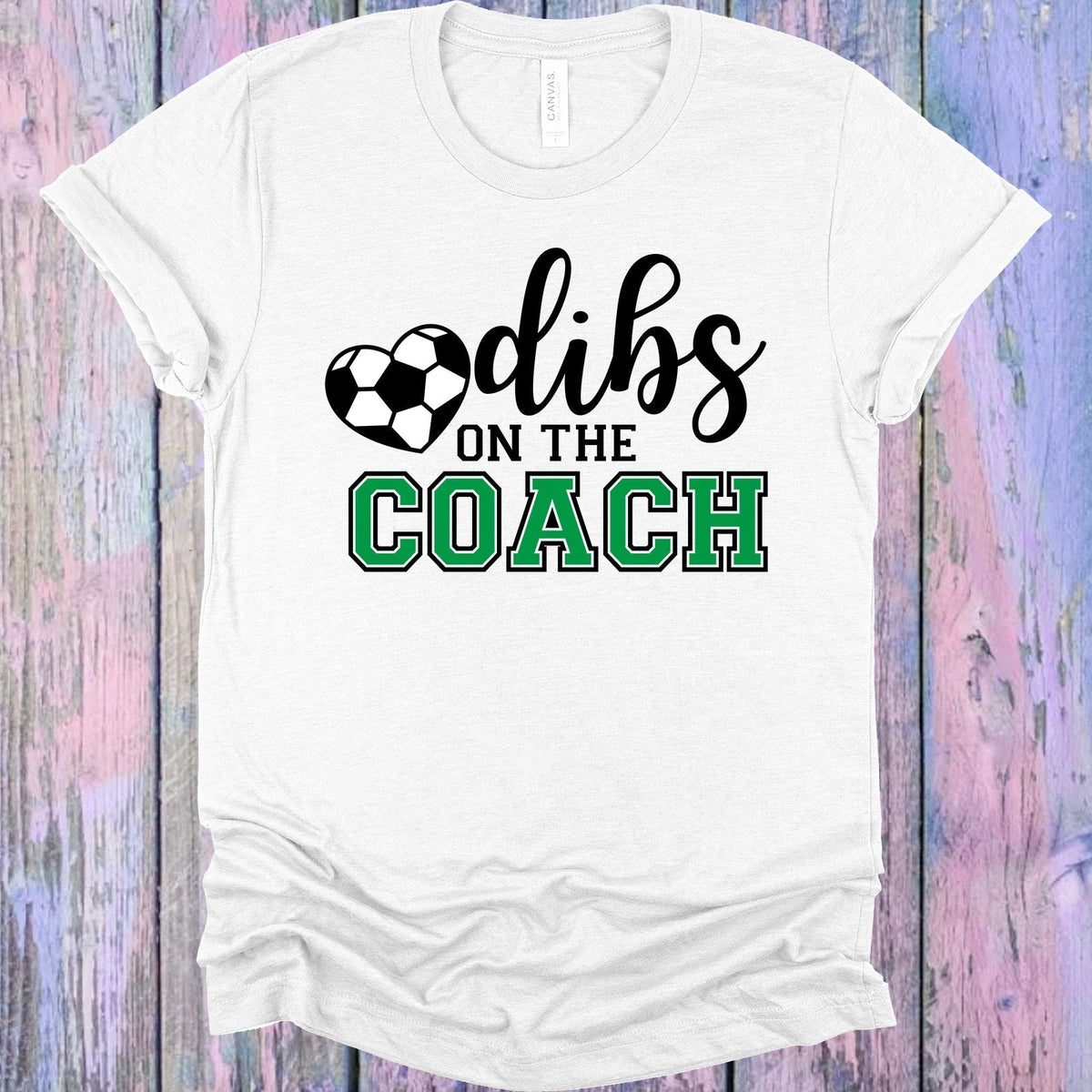 Dibs on the Coach Soccer Graphic Tee product image 1