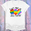 Don't Mind Me Just Poppin Graphic Tee product image 1