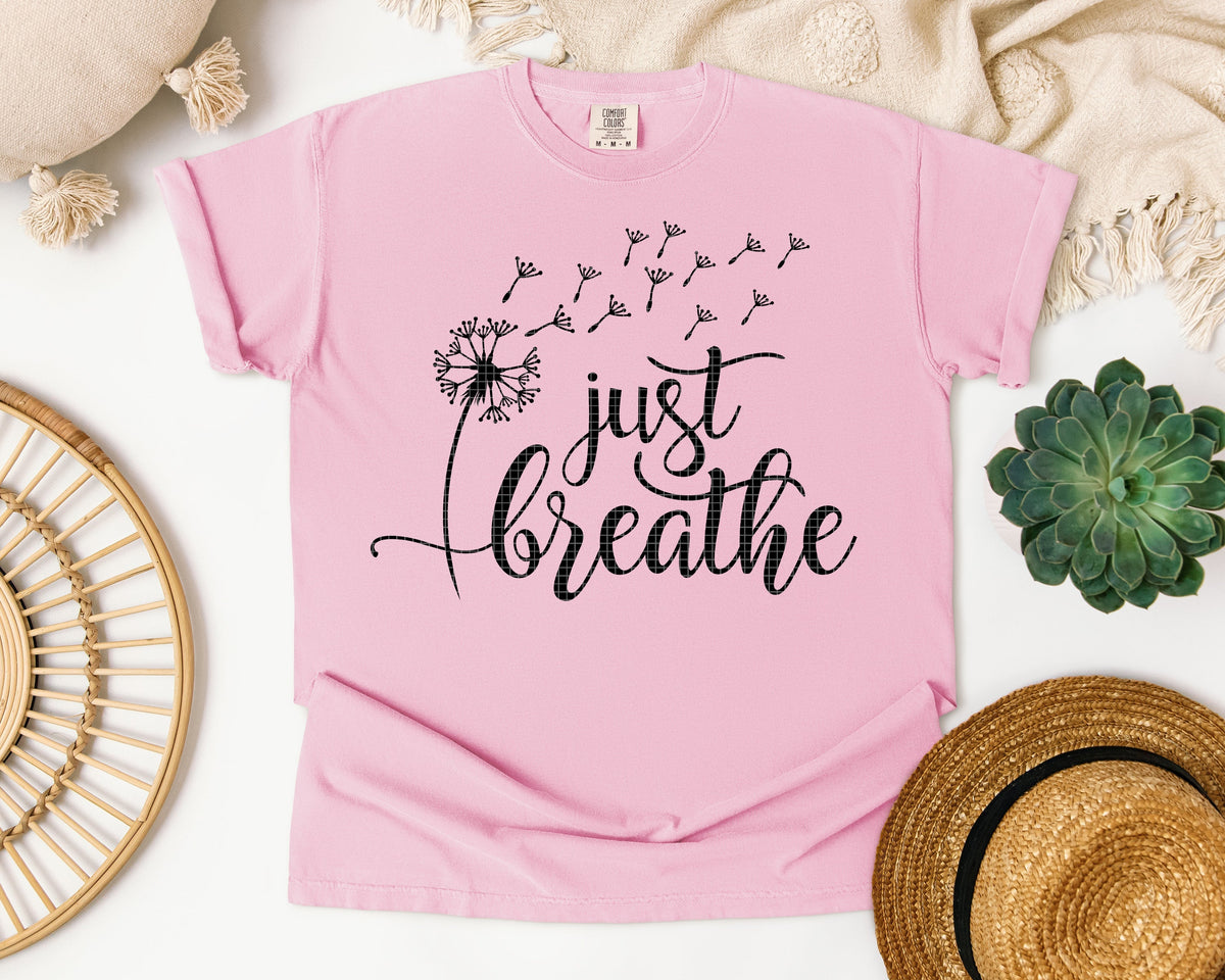 Just Breathe Graphic Tee product image 1