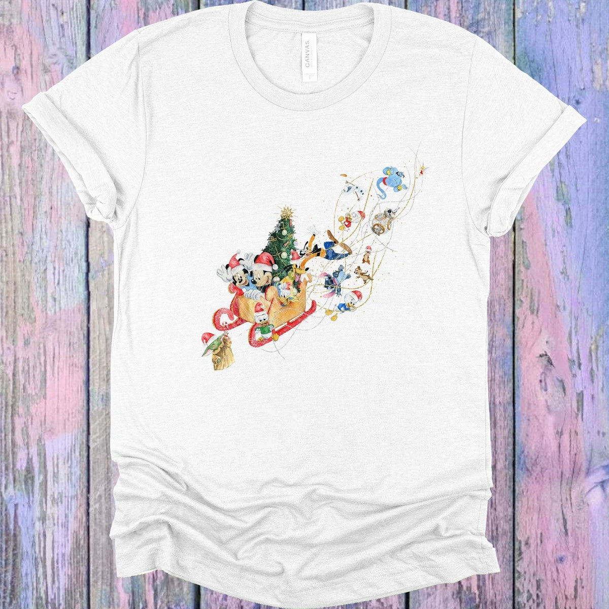 Holiday Sledding Graphic Tee product image 1