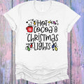 Hot Cocoa & Christmas Lights Graphic Tee product image 1