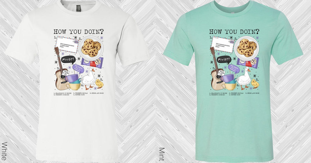 How You Doin Graphic Tee product image 2