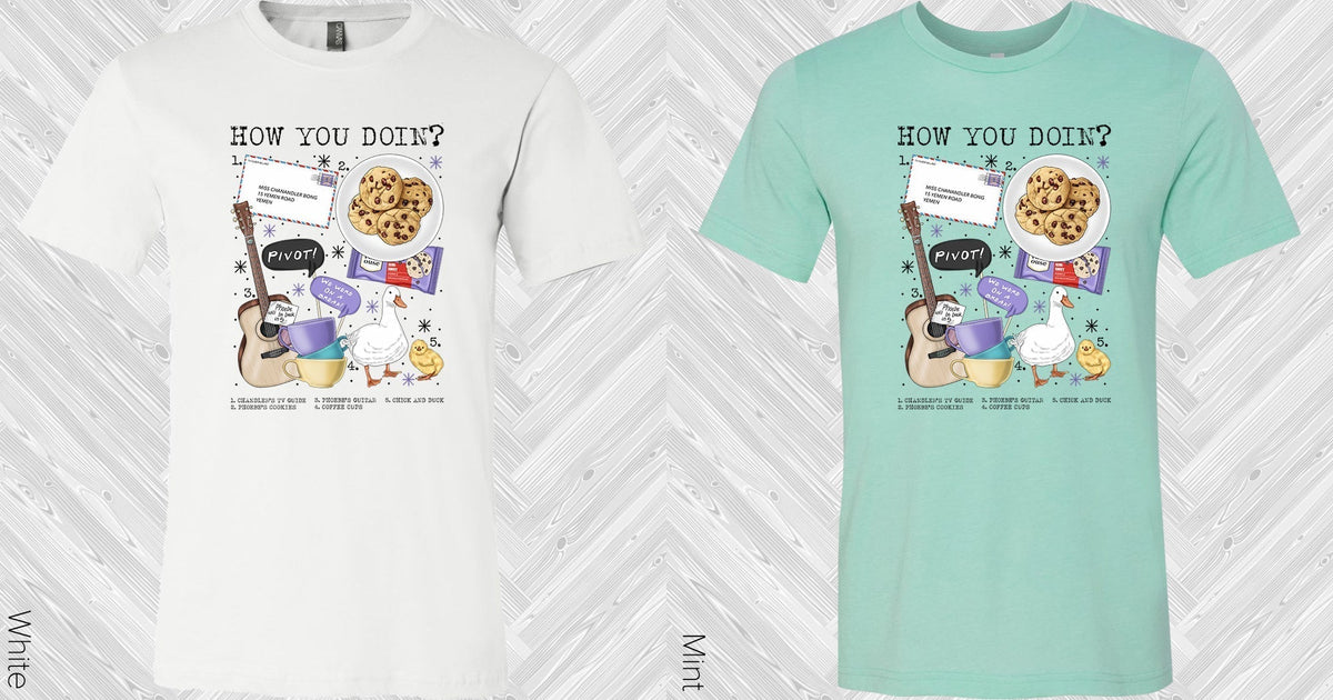How You Doin Graphic Tee product image 2
