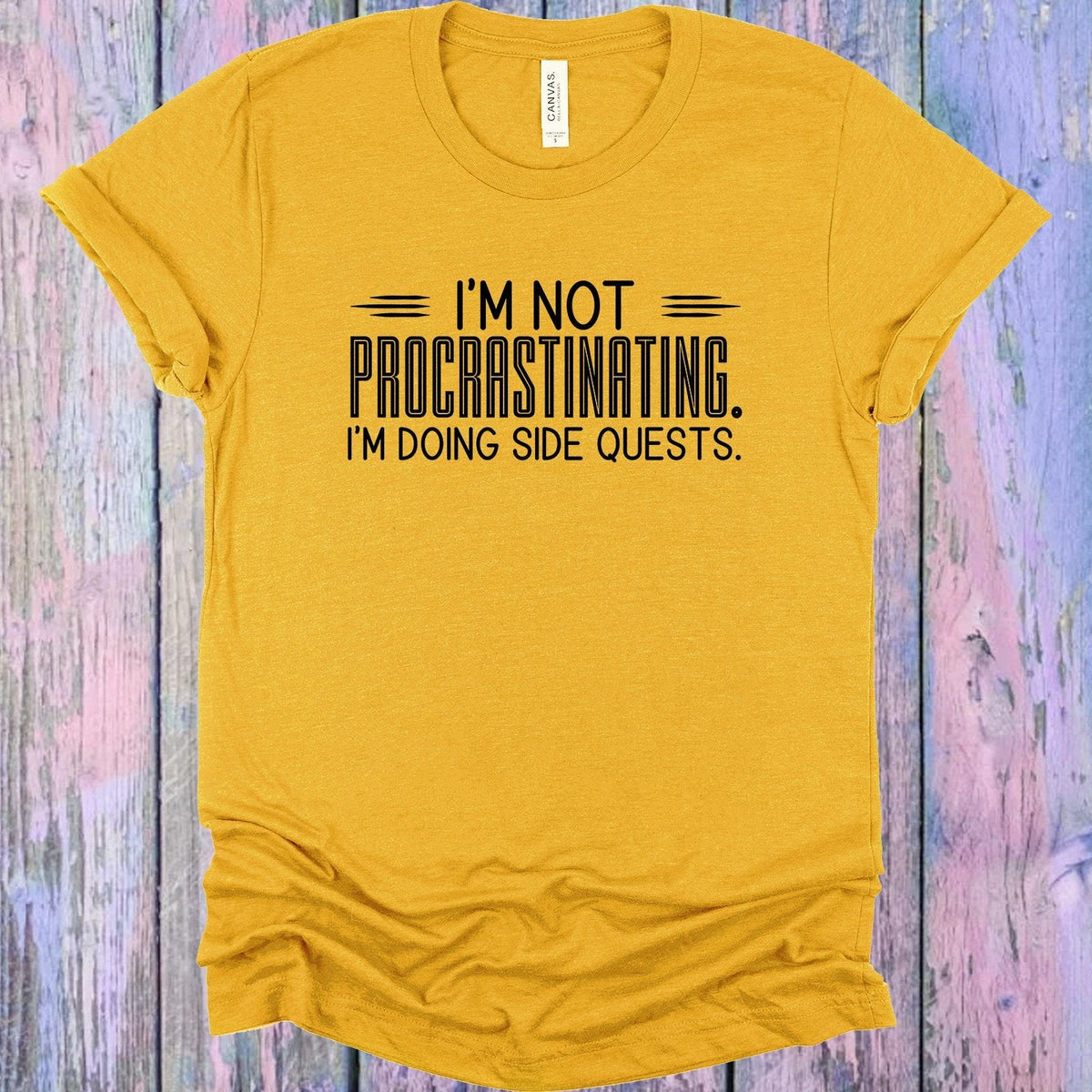 I'm Not Procrastinating Graphic Tee product image 1
