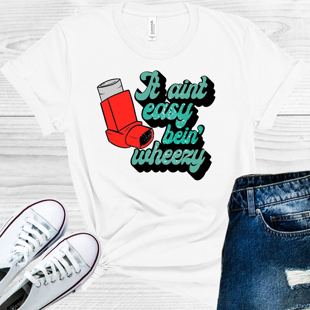 It Ain't Easy Bein' Wheezy Graphic Tee product image 1