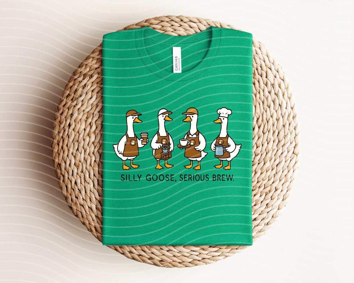 Silly Goose Serious Brew Graphic Tee product image 1