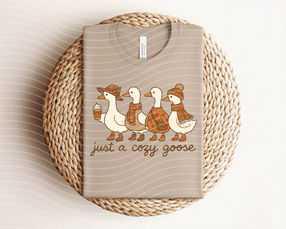 Just a Cozy Goose Graphic Tee product image 1