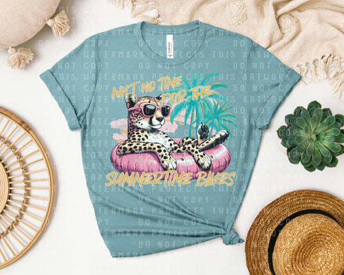 Ain't No Time for the Summertime Blues Graphic Tee product image 1