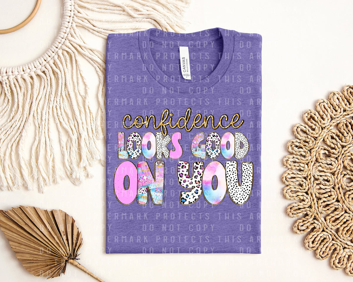 Confidence Looks Good on You Graphic Tee product image 1