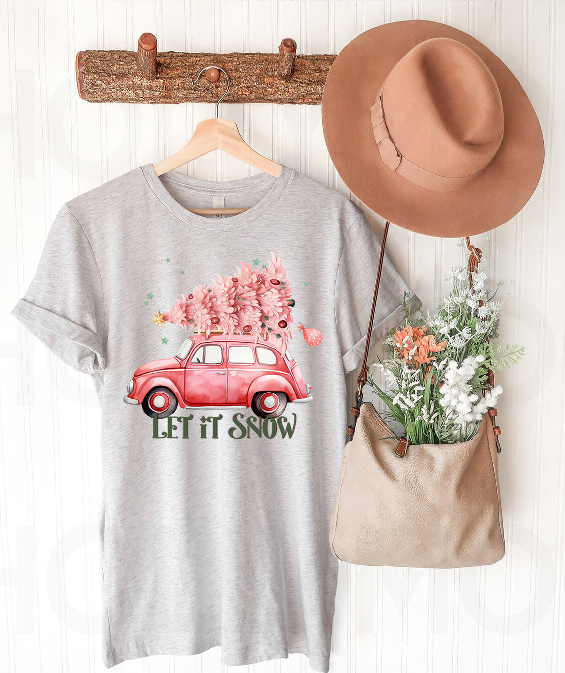 Let It Snow Graphic Tee product image 1