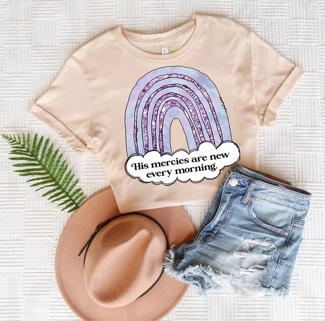 His Mercies are New Every Morning Graphic Tee product image 1