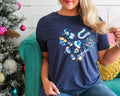Blue Winter Heart Graphic Tee product image 1