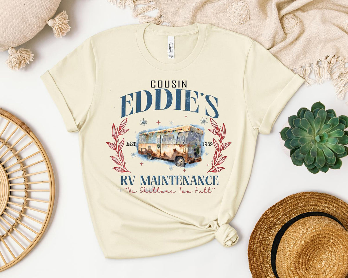 Cousin Eddie's RV Maintenance Graphic Tee product image 1