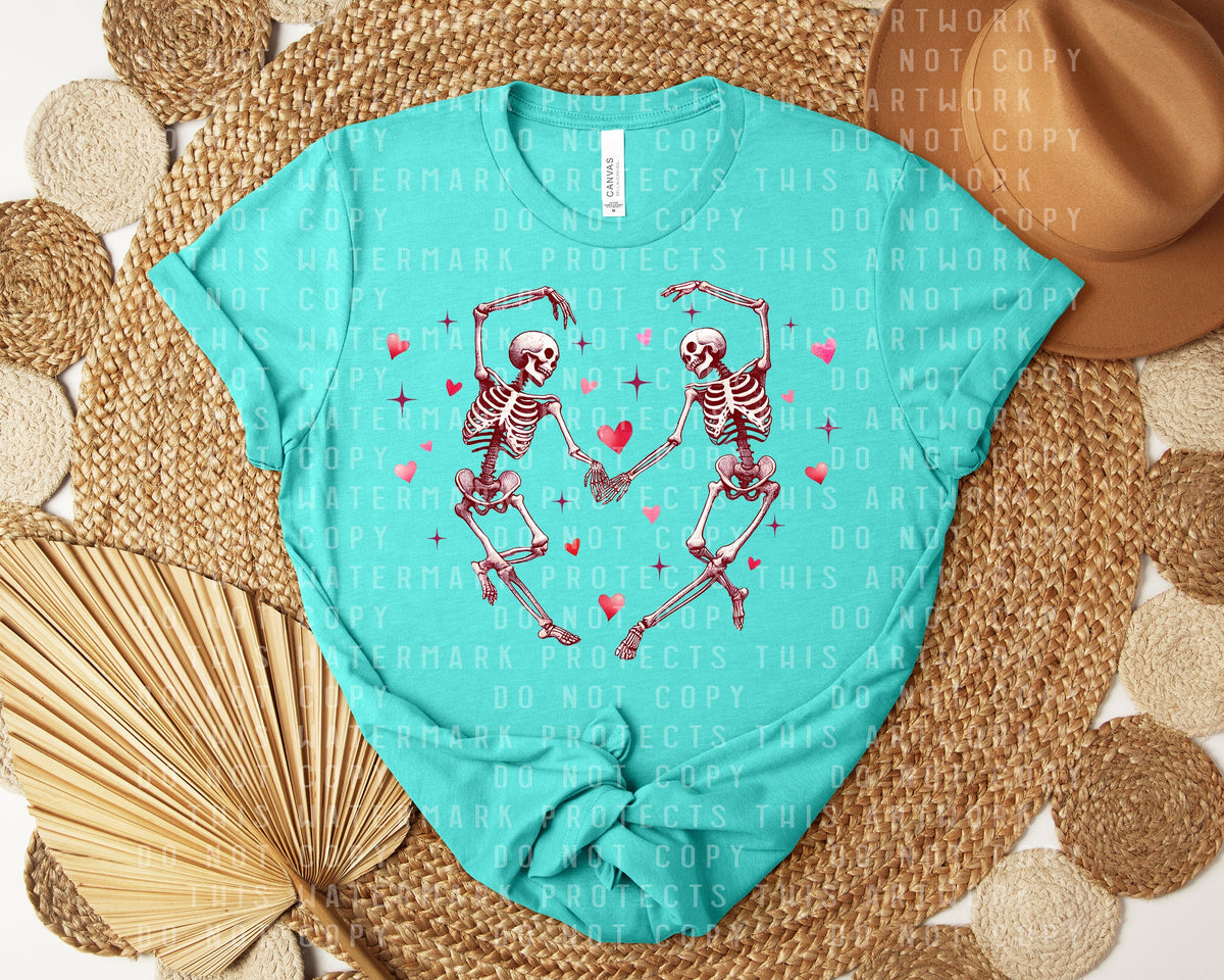 Dancing Skeletons Graphic Tee product image 1