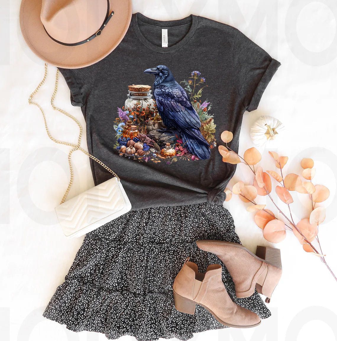 Crow Herbalist Graphic Tee product image 1