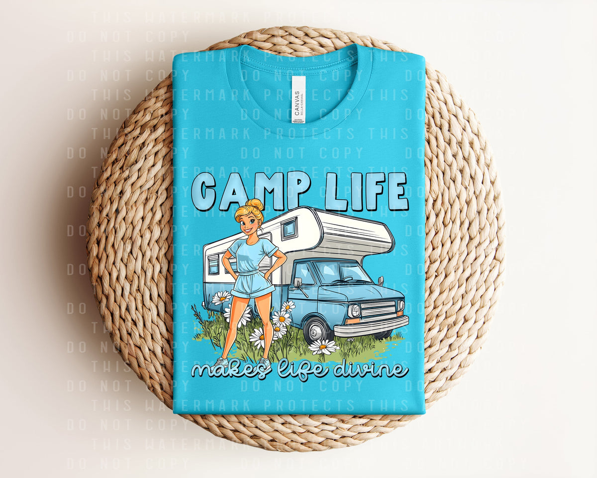 Camp Life Makes Divine Graphic Tee product image 1