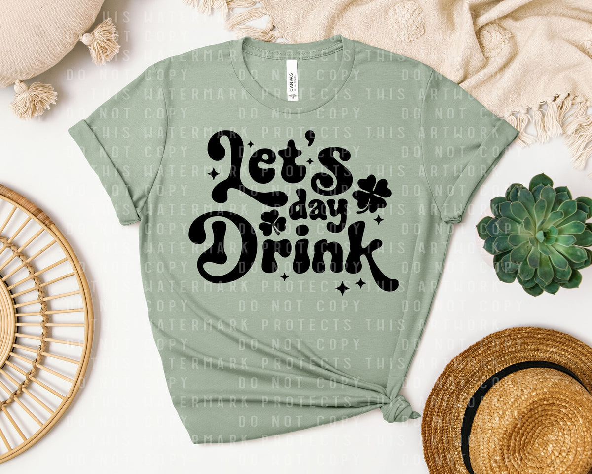 Let's Day Drink Graphic Tee product image 1
