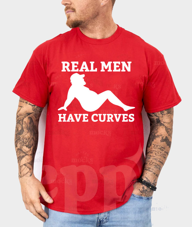 Real Men Have Curves Graphic Tee product image 1