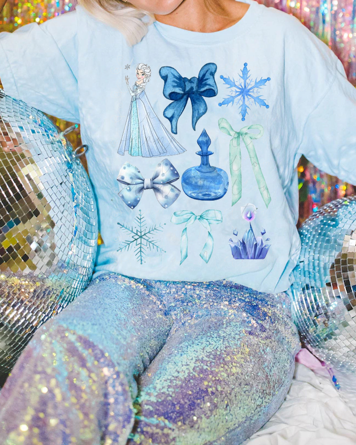 Elsa Coquette Graphic Tee product image 1