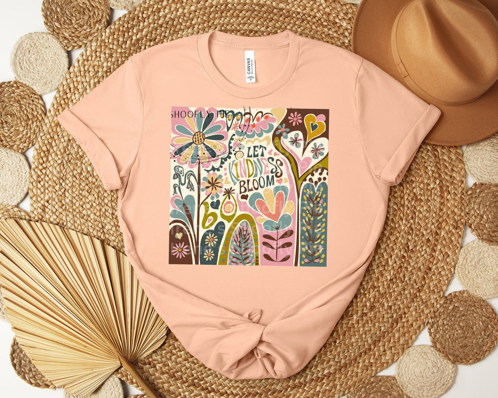 Let Kindness Bloom Graphic Tee product image 2