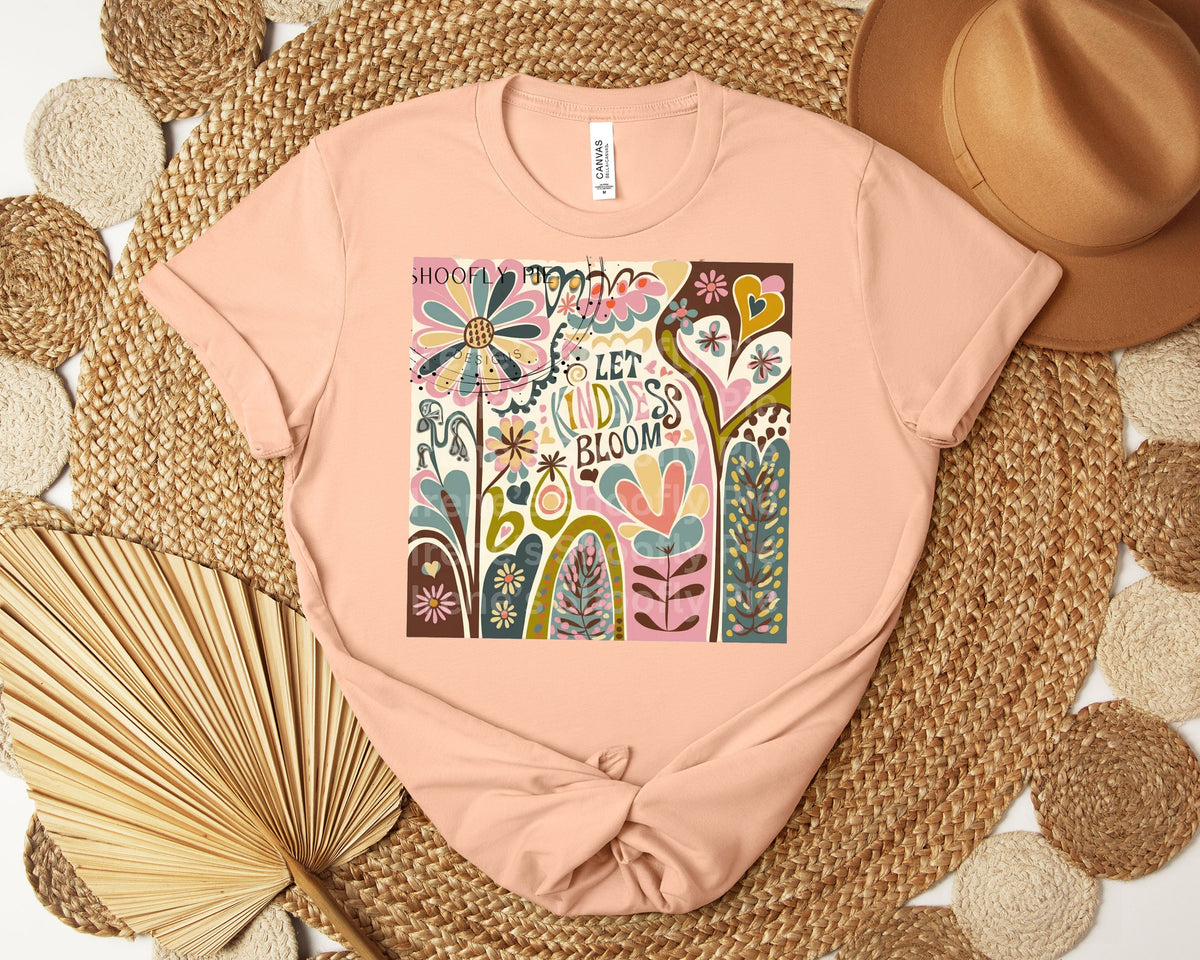 Let Kindness Bloom Graphic Tee product image 2
