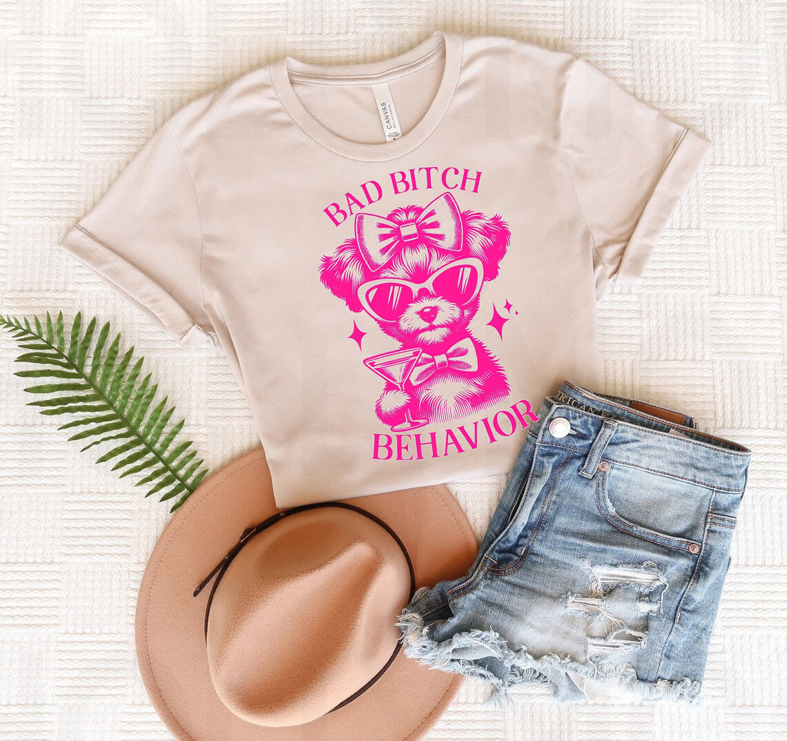 Bad B**** Behavior Graphic Tee product image 1