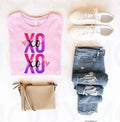 Faux Glitter XOXO Graphic Tee product image 1