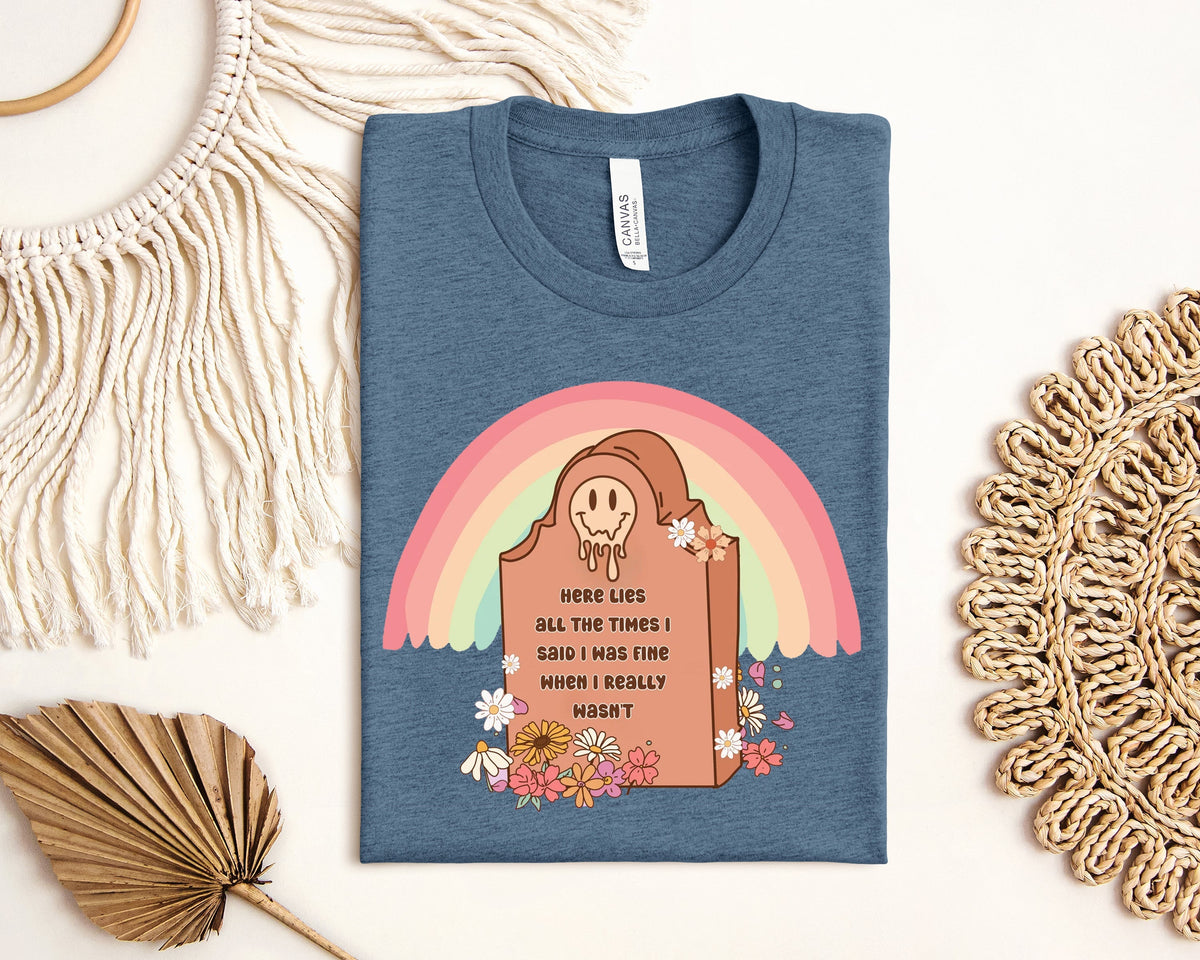 Here Lies Graphic Tee product image 1