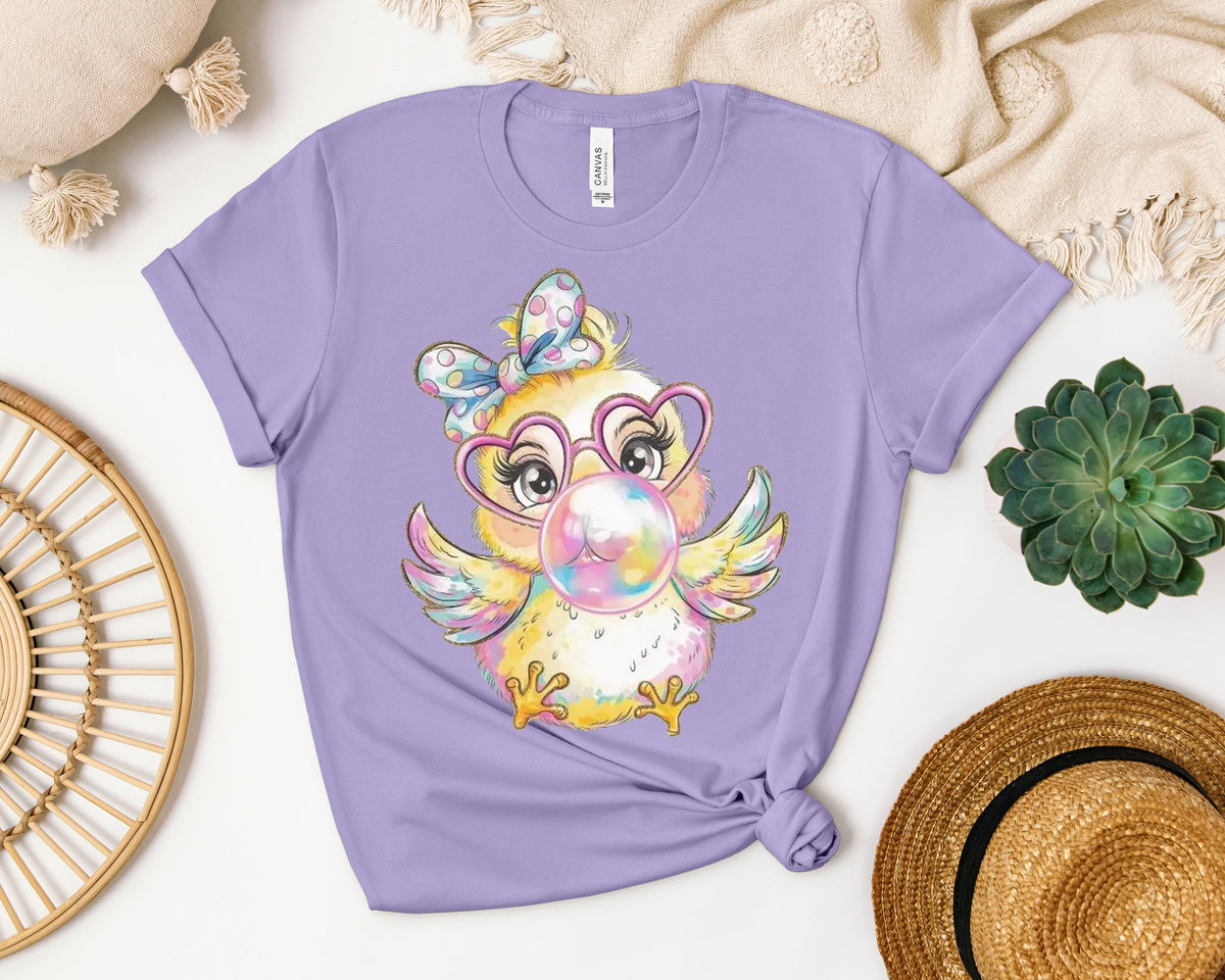 Cute Bubble Chick Graphic Tee product image 1