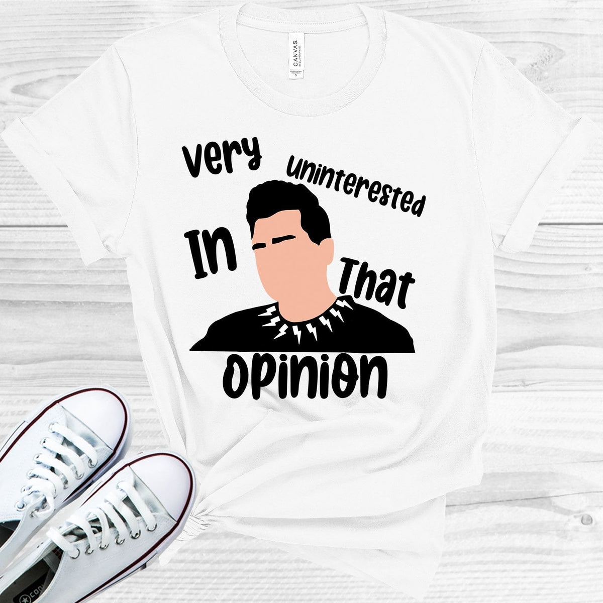 Very Uninterested in That Opinion Graphic Tee product image 1