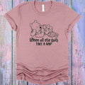 When All Else Fails Take a Nap Graphic Tee product image 1