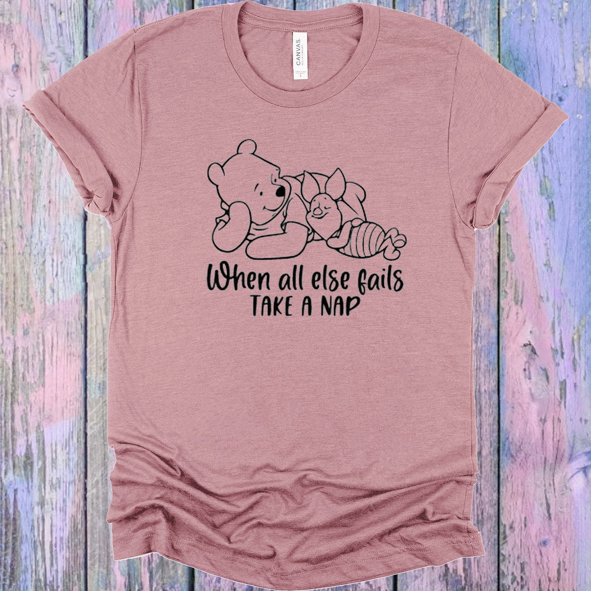 When All Else Fails Take a Nap Graphic Tee product image 1