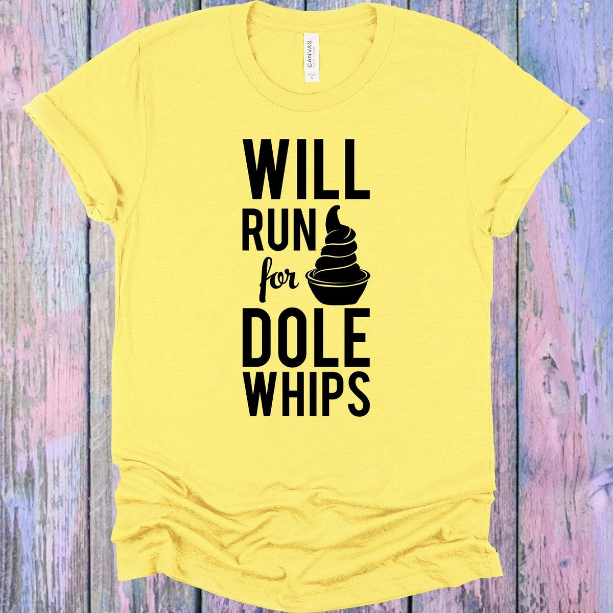 Will Run for Dole Whips Graphic Tee product image 1
