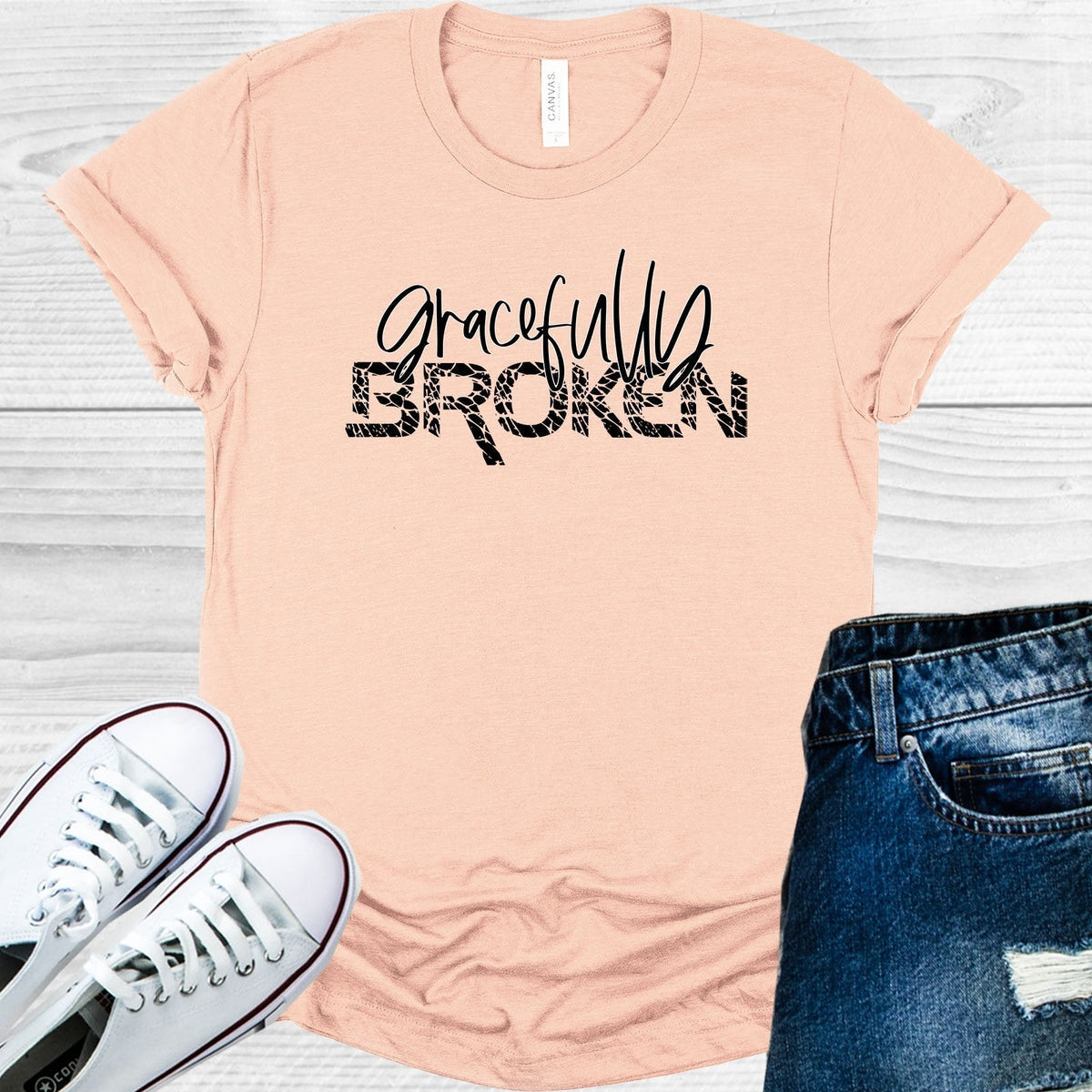 Gracefully Broken Graphic Tee product image 1