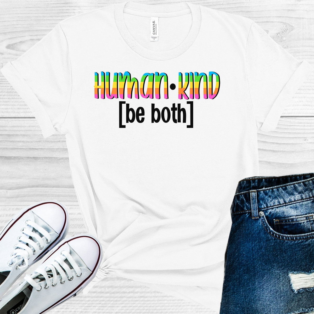 Human Kind Be Both Graphic Tee product image 1